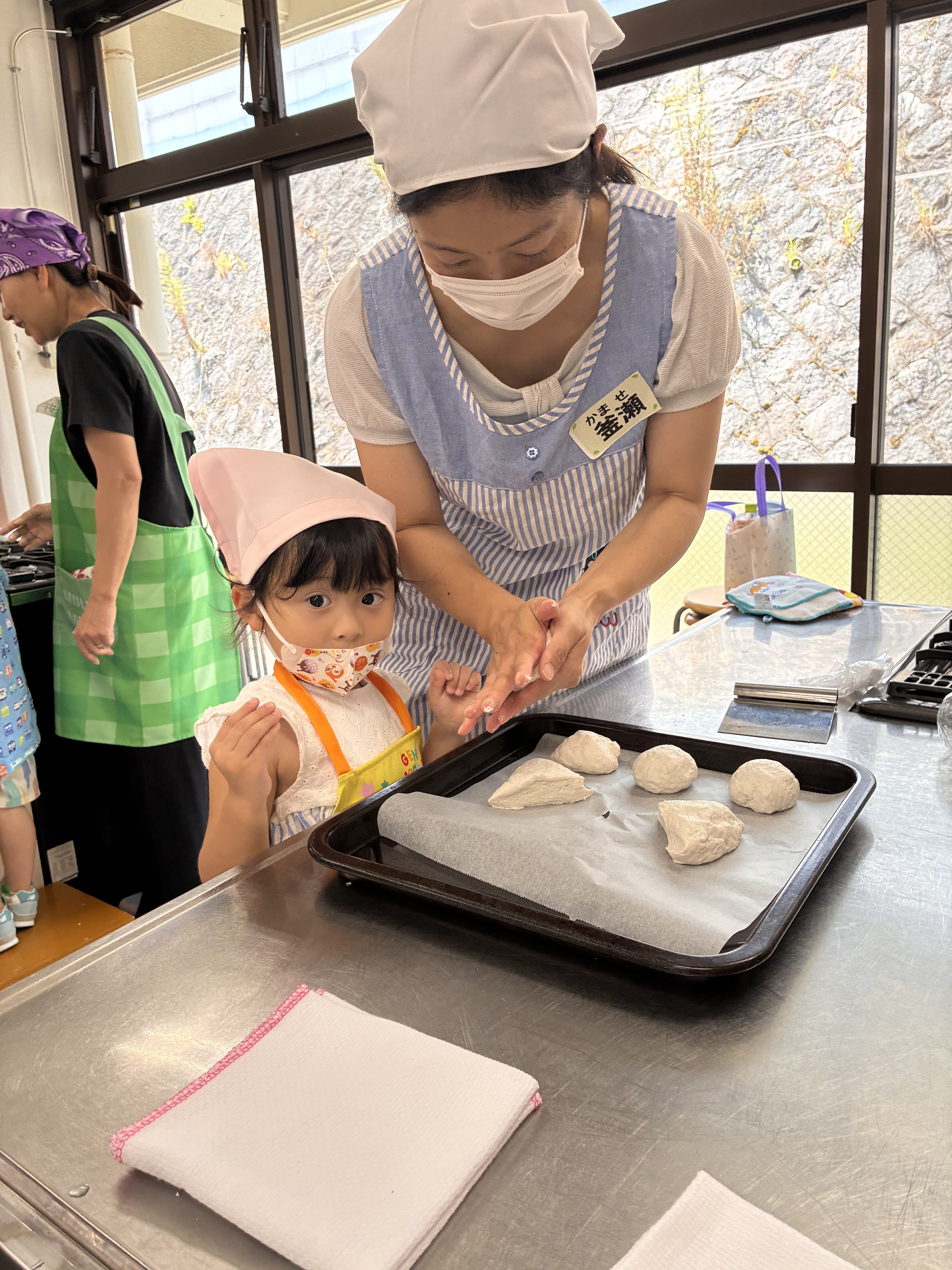 広島で米粉パンづくりはよっちゃん先生2